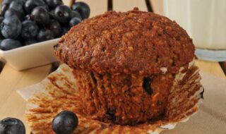 Schokomuffins mit Blaubeeren