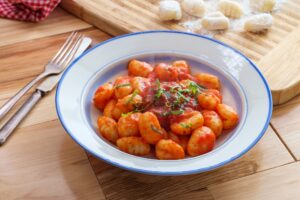 Gnocchi mit Tomaten-Zitronensauce