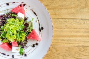 Wassermelonen-Salat mit Feta