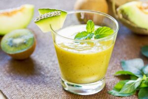 Kiwi-Melonen-Smoothie