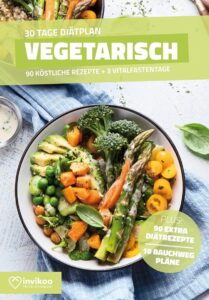 Vegetarisches Diätbuch – Ernährungsplan zum Abnehmen für 30 Tage